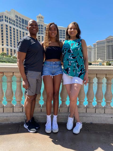 Family trip in Las Vegas