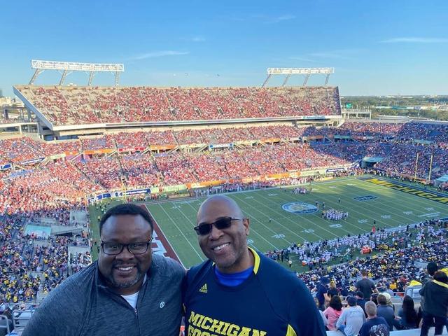 Michigan football game